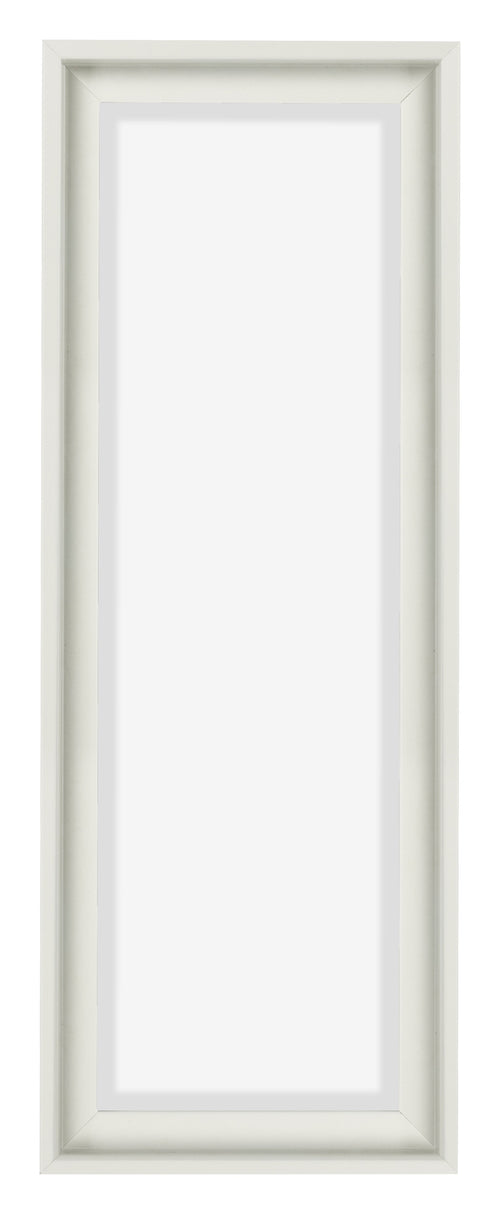 Lyon MDF Canvas Floater Frame 1 3 White Matte Front | Yourdecoration.co.uk