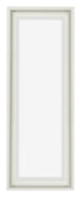 Lyon MDF Canvas Floater Frame 1 3 White Matte Front | Yourdecoration.co.uk