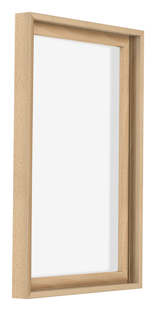Lyon MDF Canvas Floater Frame 2 3 Beech Front Oblique | Yourdecoration.co.uk