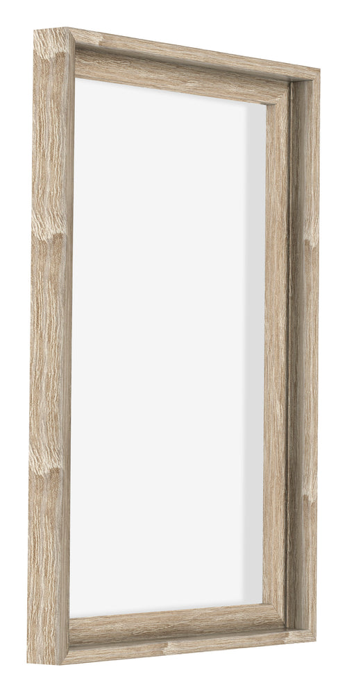 Lyon MDF Canvas Floater Frame 2 3 Sonoma Oak Front Oblique | Yourdecoration.co.uk