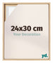 Lyon MDF Canvas Floater Frame 24x30cm Beech Front Size | Yourdecoration.co.uk