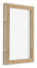 Lyon MDF Canvas Floater Frame 3 4 Sonoma Oak Back Oblique | Yourdecoration.co.uk