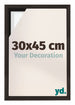 Lyon MDF Canvas Floater Frame 30x45cm Oak Dark Front Size | Yourdecoration.co.uk