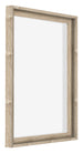 Lyon MDF Canvas Floater Frame 4 5 Sonoma Oak Front Oblique | Yourdecoration.co.uk