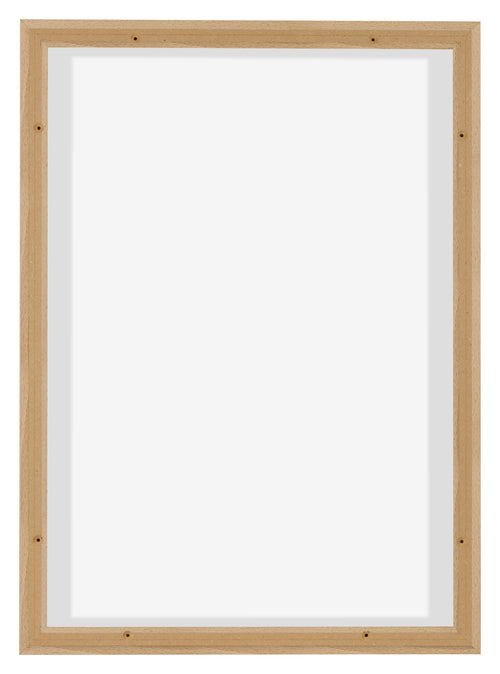 Lyon MDF Canvas Floater Frame 5 7 Beech Back | Yourdecoration.co.uk