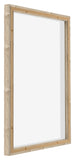 Lyon MDF Canvas Floater Frame 5 7 Sonoma Oak Back Oblique | Yourdecoration.co.uk