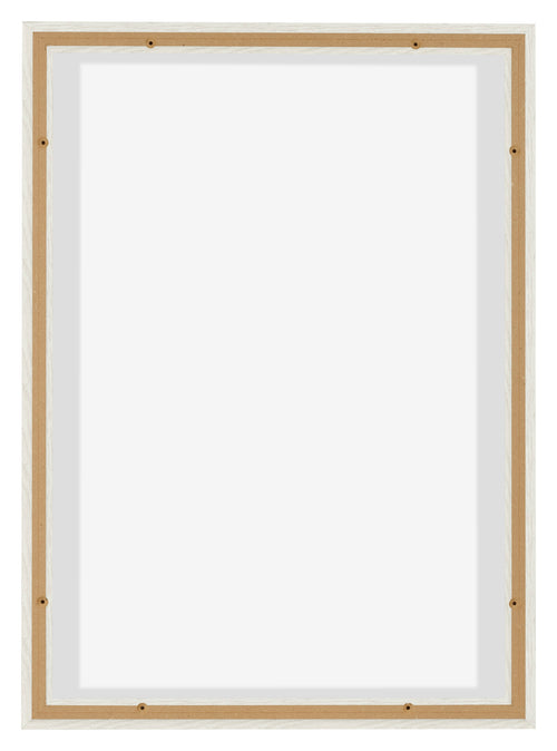 Lyon MDF Canvas Floater Frame 5 7 White Wash Back | Yourdecoration.co.uk