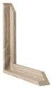 Lyon MDF Canvas Floater Frame Sonoma Oak Intersection | Yourdecoration.co.uk