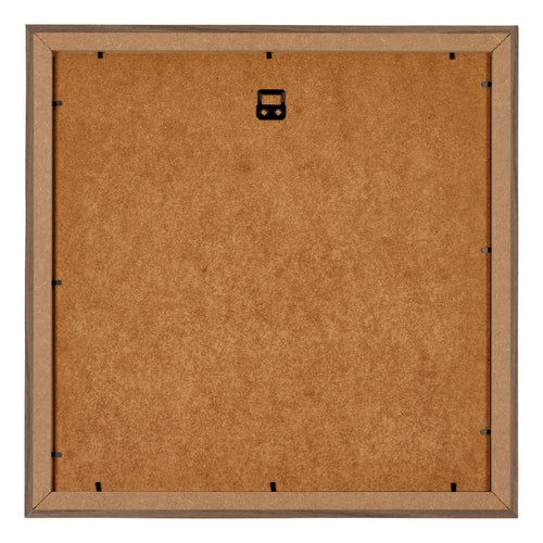 Mura MDF Photo Frame 20x20cm Walnut Dark Back | Yourdecoration.co.uk