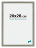Mura MDF Photo Frame 20x28cm Gray Front Size | Yourdecoration.co.uk