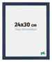Mura MDF Photo Frame 24x30cm Dark Blue Swept Front Size | Yourdecoration.co.uk