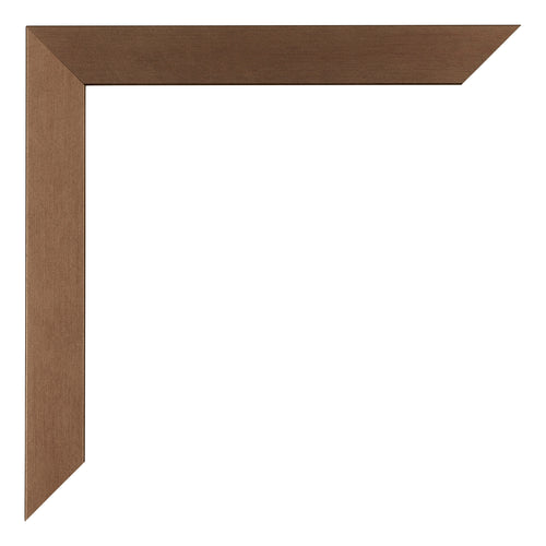 Mura MDF Photo Frame 25x25cm Copper Design Detail Corner | Yourdecoration.co.uk