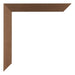 Mura MDF Photo Frame 25x25cm Copper Design Detail Corner | Yourdecoration.co.uk