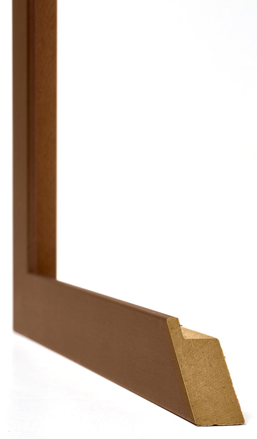 Mura MDF Photo Frame 25x25cm Copper Design Detail Intersection | Yourdecoration.co.uk