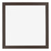 Mura MDF Photo Frame 25x25cm Oak Dark Front | Yourdecoration.co.uk