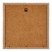 Mura MDF Photo Frame 25x25cm Silver Glossy Vintage Back | Yourdecoration.co.uk