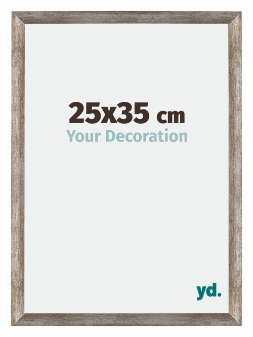 Mura MDF Photo Frame 25x35cm Metal Vintage Front Size | Yourdecoration.co.uk