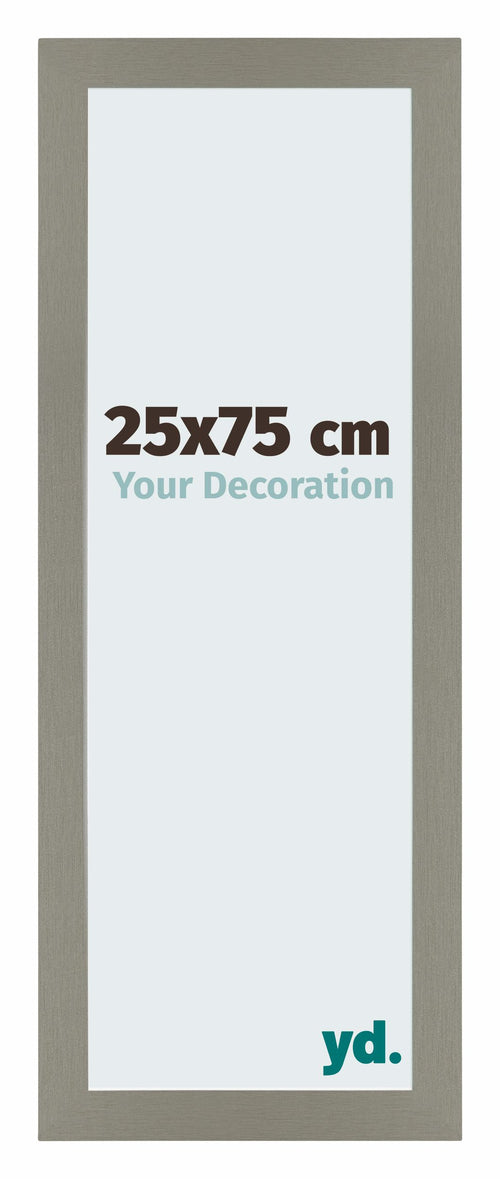 Mura MDF Photo Frame 25x75cm Yellow Front Size | Yourdecoration.co.uk