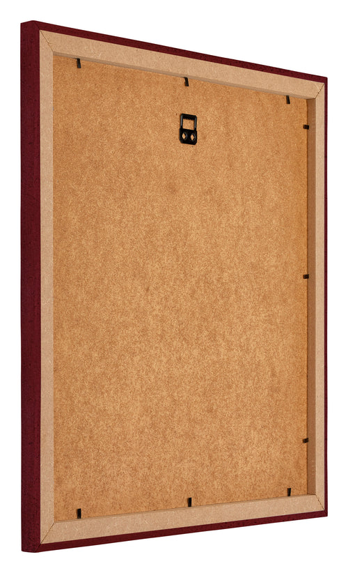 Mura MDF Photo Frame 30x30cm Winered Wiped Back Oblique | Yourdecoration.co.uk