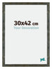 Mura MDF Photo Frame 30x42cm Blue Gold Melange Front Size | Yourdecoration.co.uk