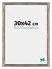 Mura MDF Photo Frame 30x42cm Metal Vintage Front Size | Yourdecoration.co.uk