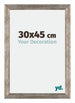 Mura MDF Photo Frame 30x45cm Metal Vintage Front Size | Yourdecoration.co.uk