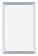 Mura MDF Photo Frame 30x50cm Aluminum Brushed Front | Yourdecoration.co.uk