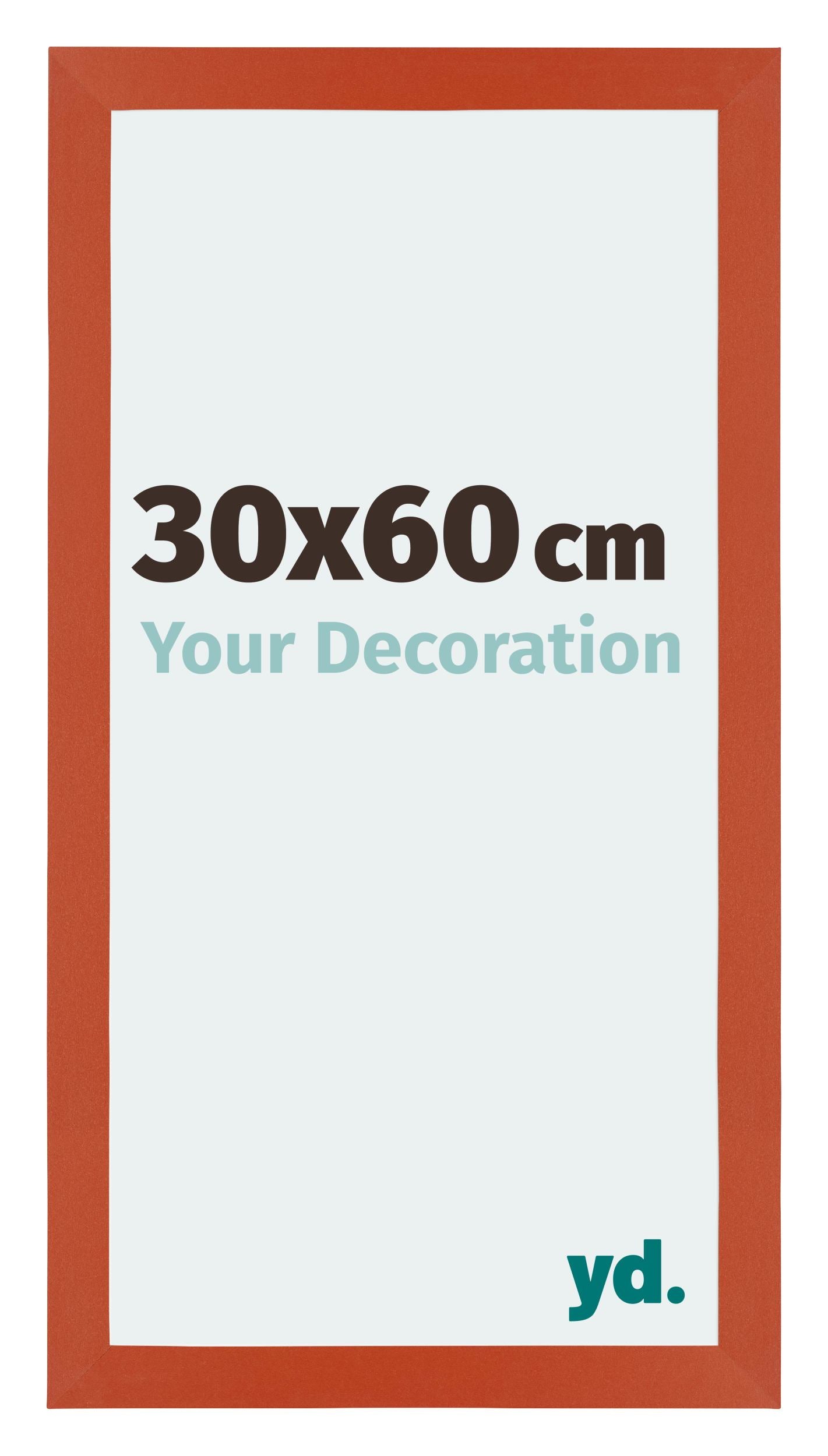 Cadre Photo 33x48 cm - Orange - MDF - Mura