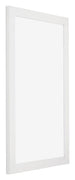 Mura MDF Photo Frame 33x48cm Blanc Brillant Front Oblique | Yourdecoration.co.uk