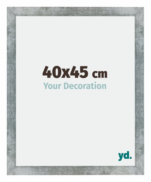 Mura MDF Photo Frame 40x45cm Iron Swept Front Size | Yourdecoration.co.uk