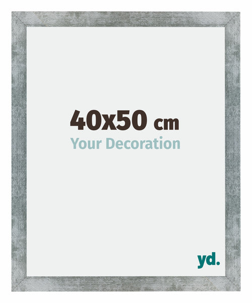 Mura MDF Photo Frame 40x50cm Iron Swept Front Size | Yourdecoration.co.uk