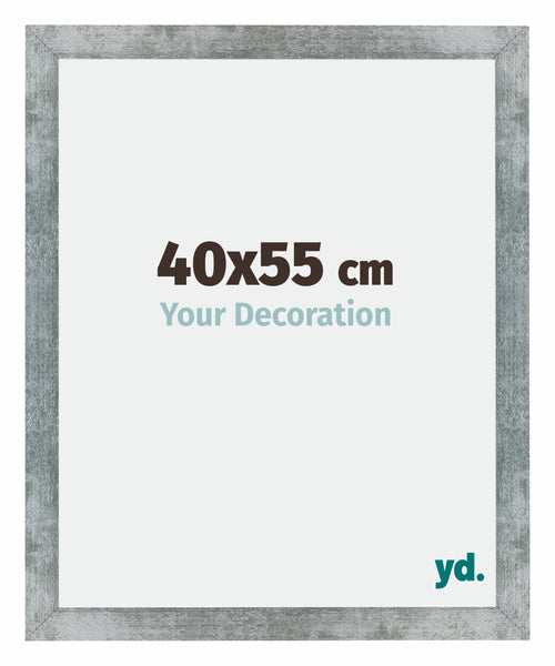 Mura MDF Photo Frame 40x55cm Iron Swept Front Size | Yourdecoration.co.uk