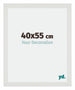 Mura MDF Photo Frame 40x55cm White Matte Front Size | Yourdecoration.co.uk