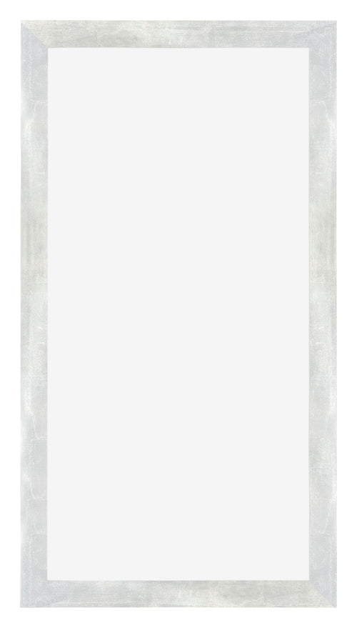 Mura MDF Photo Frame 40x80cm Silver Glossy Vintage Front | Yourdecoration.co.uk