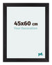 Mura MDF Photo Frame 45x60cm Back Wood Grain Front Size | Yourdecoration.co.uk