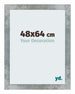 Mura MDF Photo Frame 48x64cm Iron Swept Front Size | Yourdecoration.co.uk