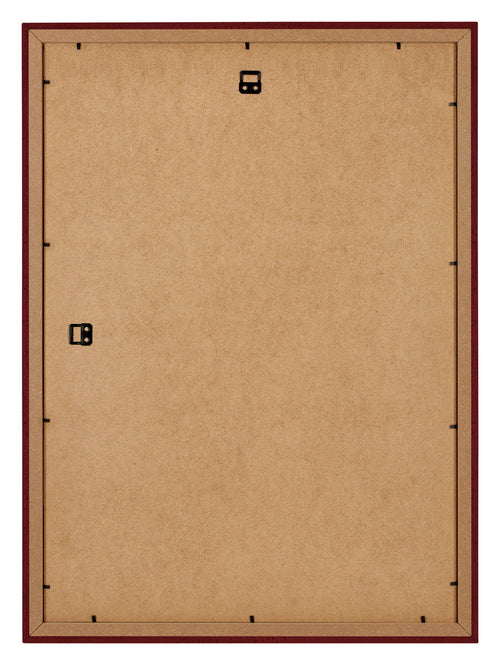 Mura MDF Photo Frame 48x67cm Wine Red Swept Back | Yourdecoration.co.uk