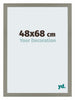 Mura MDF Photo Frame 48x68cm Gray Front Oblique | Yourdecoration.co.uk