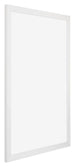 Mura MDF Photo Frame 50x70cm White High Gloss Front Oblique | Yourdecoration.co.uk