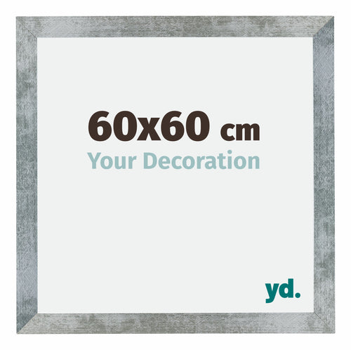 Mura MDF Photo Frame 60x60cm Iron Swept Front Size | Yourdecoration.co.uk