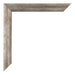 Mura MDF Photo Frame 60x70cm Metal Vintage Detail Corner | Yourdecoration.co.uk