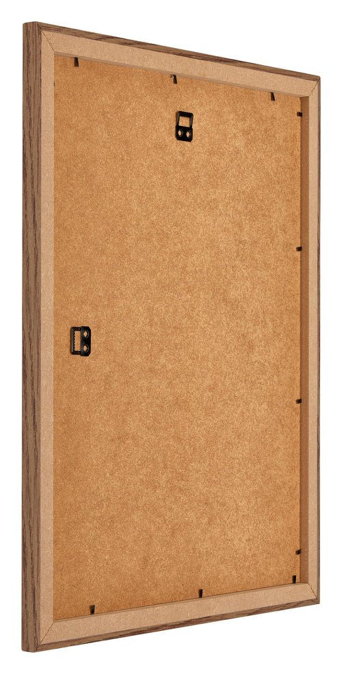 Mura MDF Photo Frame 60x70cm Oak Rustic Back Oblique | Yourdecoration.co.uk