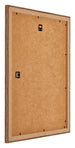 Mura MDF Photo Frame 60x70cm Oak Rustic Back Oblique | Yourdecoration.co.uk