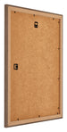 Mura MDF Photo Frame 60x70cm Walnut Dark Back Oblique | Yourdecoration.co.uk