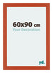 Mura MDF Photo Frame 60x90cm Orange Front Size | Yourdecoration.co.uk