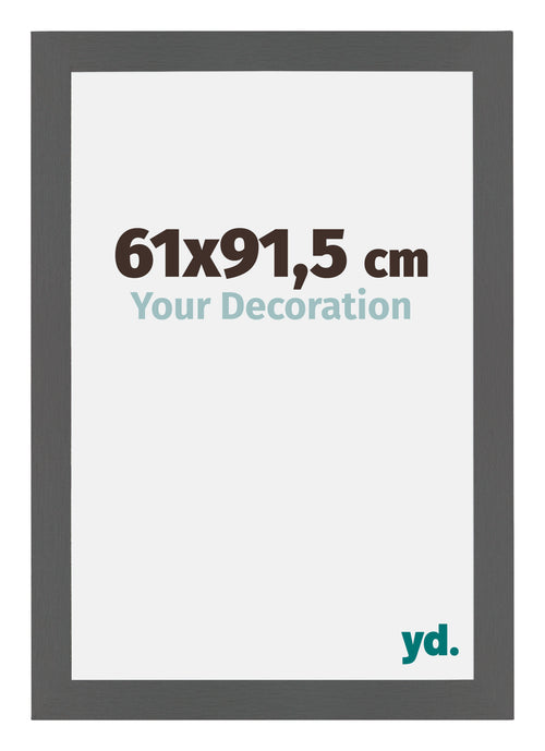 Mura MDF Photo Frame 61x91 5cm Anthracite Size | Yourdecoration.co.uk