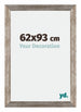 Mura MDF Photo Frame 62x93cm Metal Vintage Front Size | Yourdecoration.co.uk