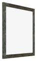 Mura MDF Photo Frame 70x70cm Blue Gold Melange Front Oblique | Yourdecoration.co.uk