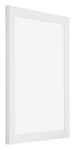 Mura MDF Photo Frame 75x100cm White High Gloss Front Oblique | Yourdecoration.co.uk