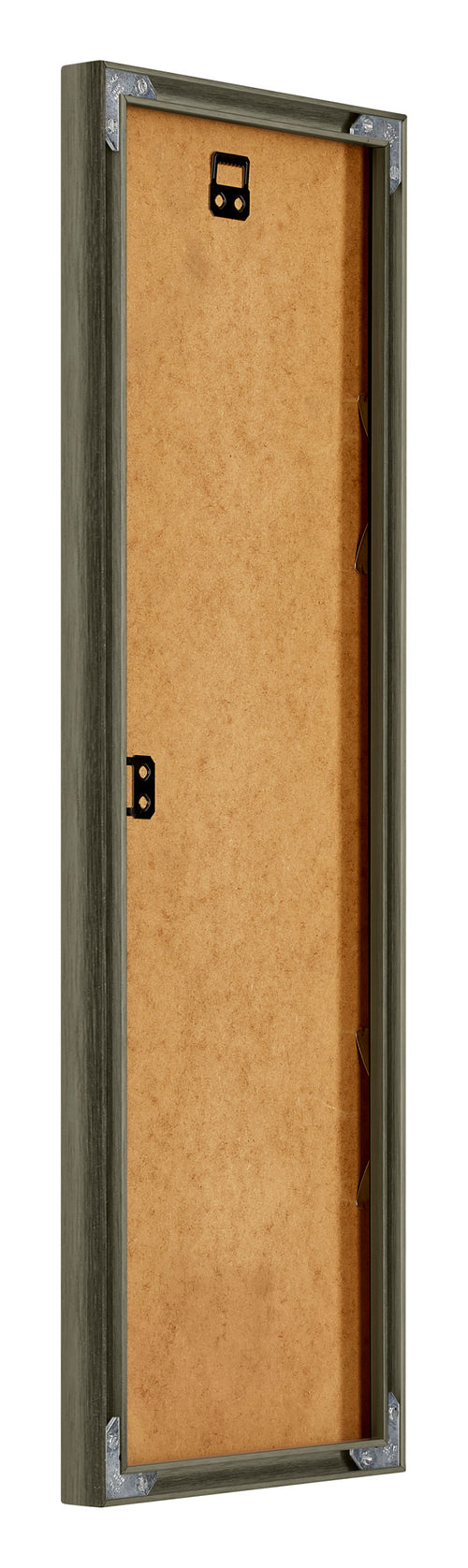 New York Aluminium Photo Frame 33x98cm Mercury Structure Back Oblique | Yourdecoration.co.uk